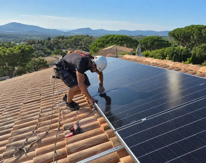 Installateur panneaux solaires Vieu-d'Izenave — pose photovoltaïque sur toiture