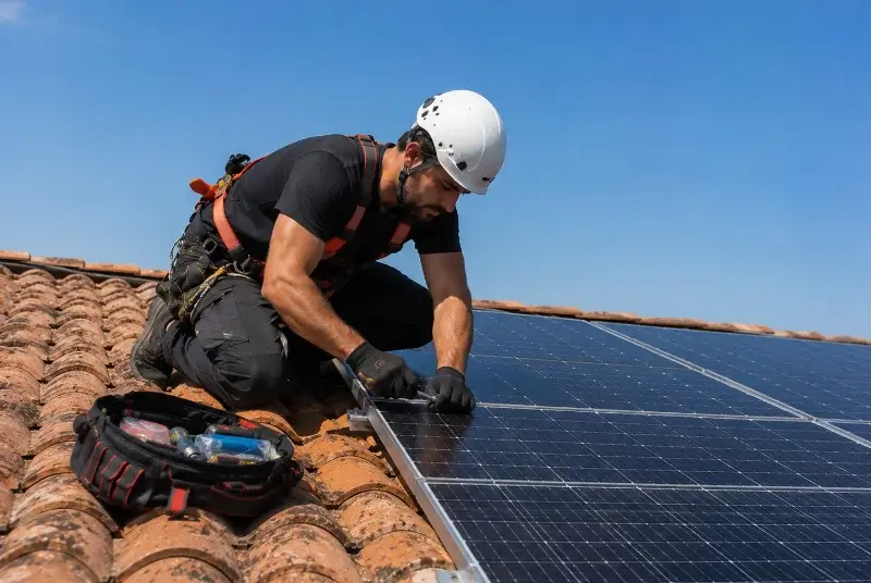Maintenance et monitoring de panneaux solaires à Vieu-d'Izenave