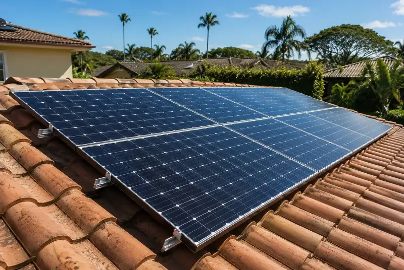 Installation de panneaux solaires à Vieu-d'Izenave